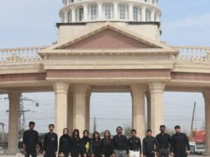 Celebrated the Festival of Colors in IMU kyrgyzstan
